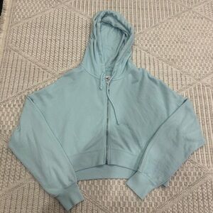 Hollister Crop Zip Up